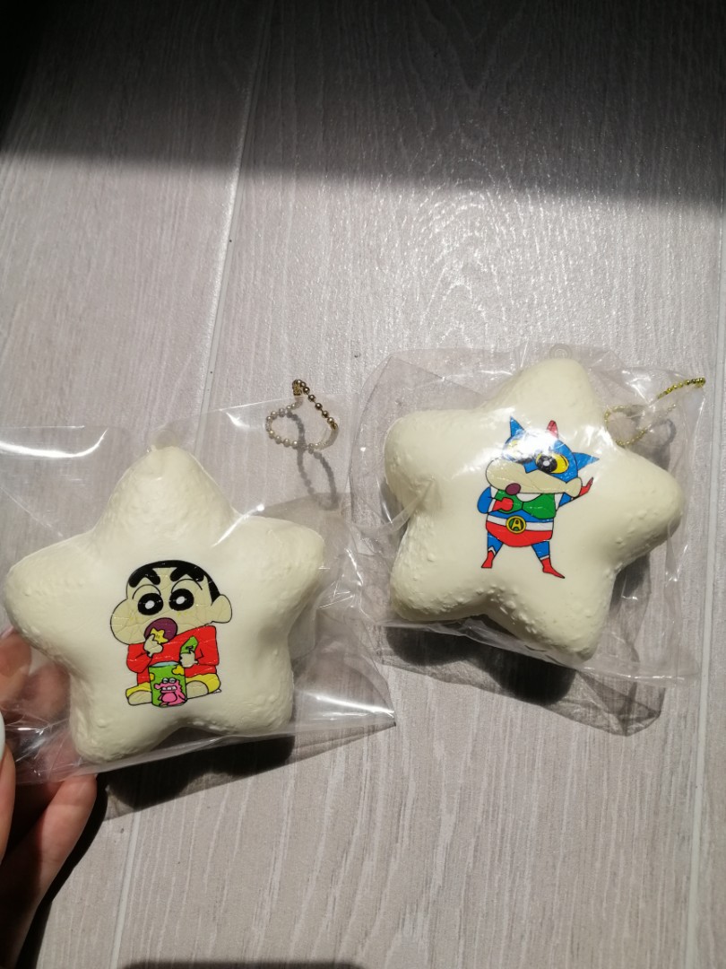 Squishy shin chan star, Hobbies & Toys, Toys & Games on Carousell