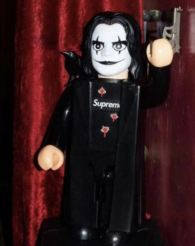 KUBRICK 100% Supreme The Crow MEDICOM TOY Bearbrick from Japan