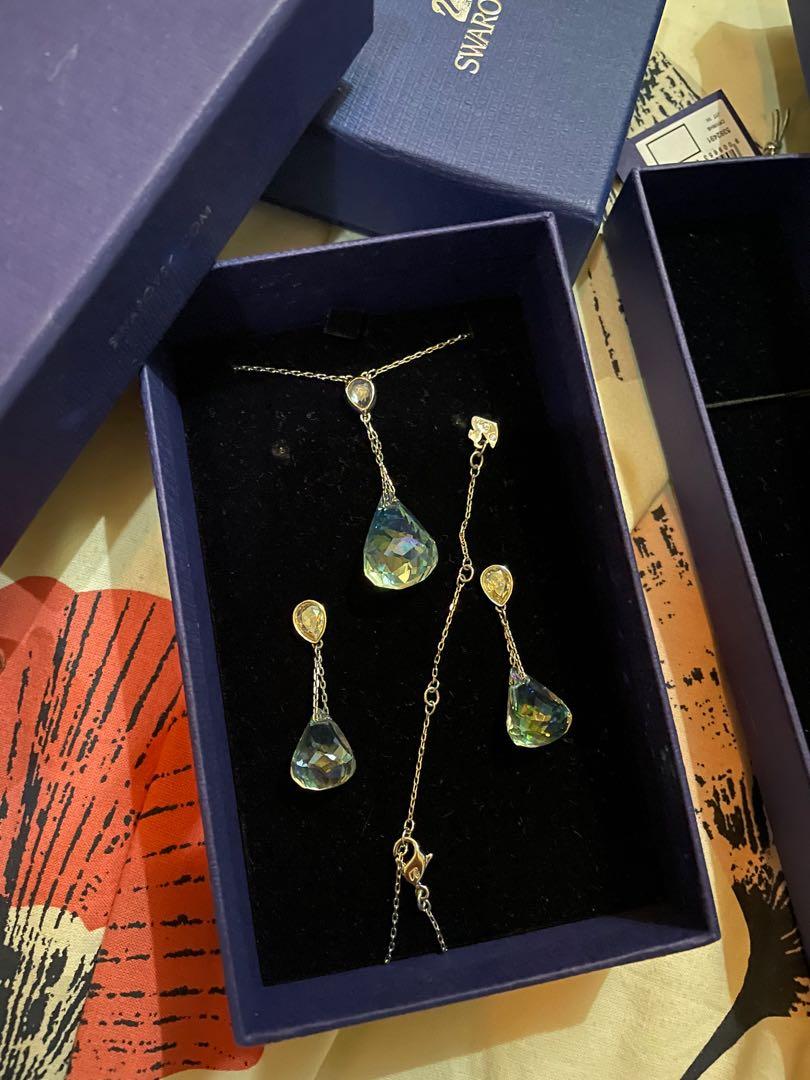 Swarovski Jewelry set original, Fesyen 