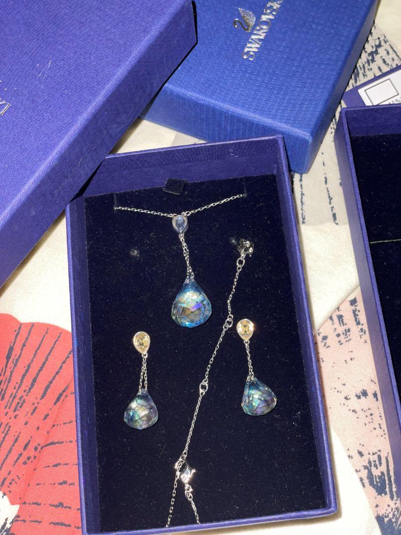 Swarovski Jewelry set original, Fesyen 