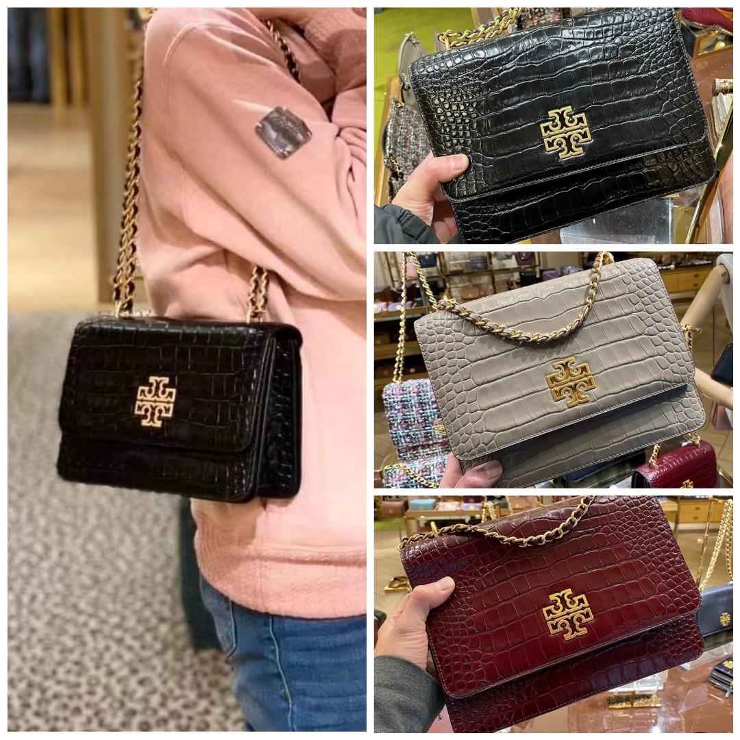 Tory burch britten croc deals