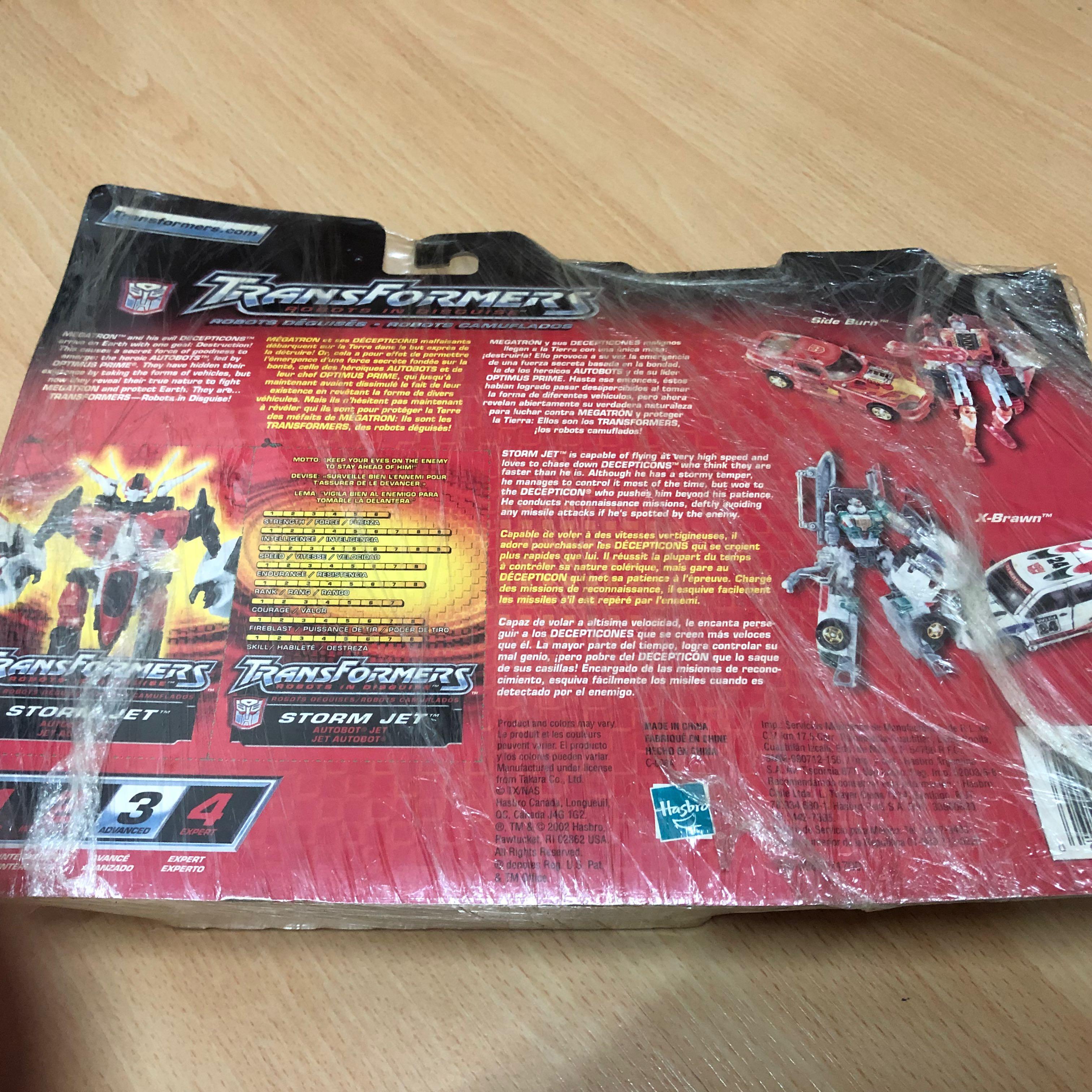 Transformers Storm Jet Robot in Disguise, Hobbies & Toys, Toys & Games