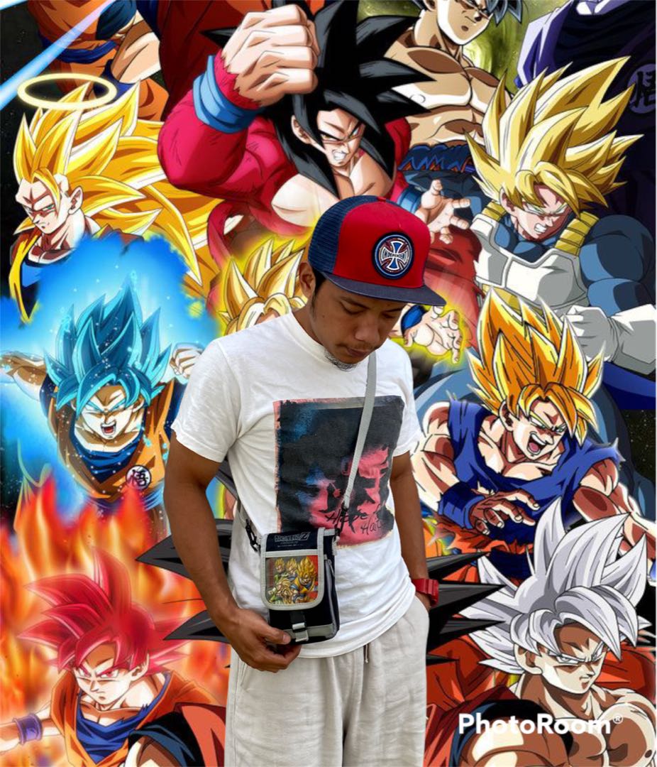 Vintage Dragon ball z Sling Bag, Men's Fashion, Bags, Sling Bags on