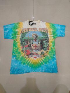 Grateful Dead Vintage T-Shirt Liquid Blue 1990 Olympic Velodrome New XL