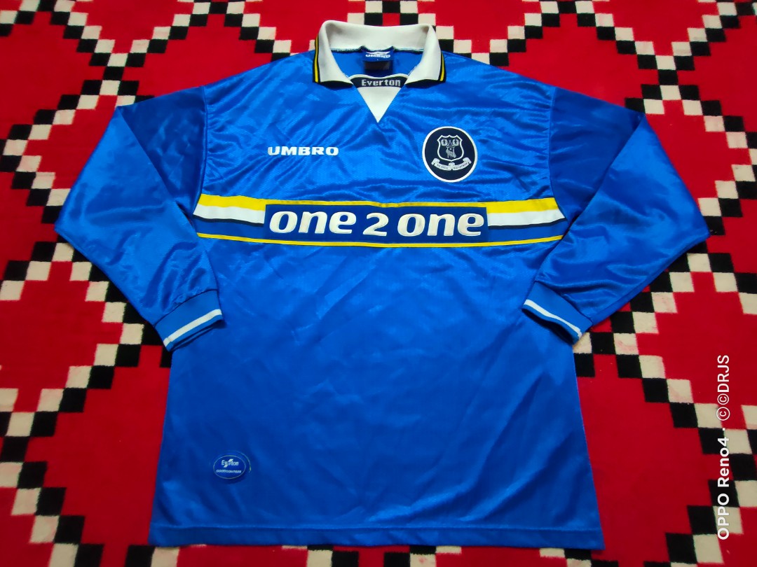Vintage jersey everton 1997 1998 Hobbies Toys Collectibles