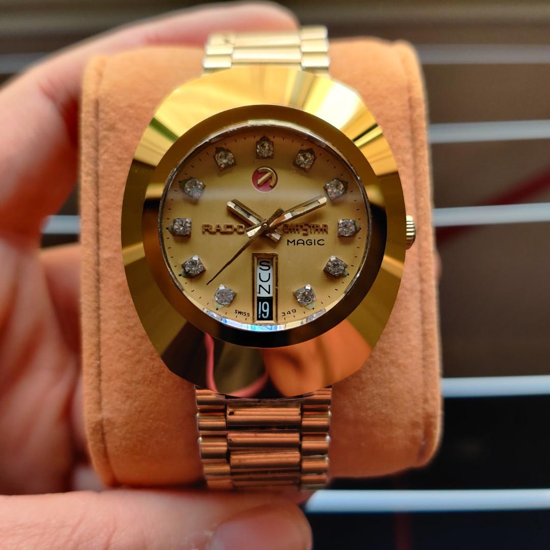 Vintage rado diastar gold magic