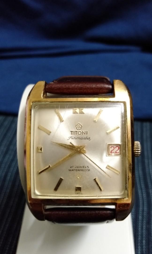 Titoni watch vintage discount