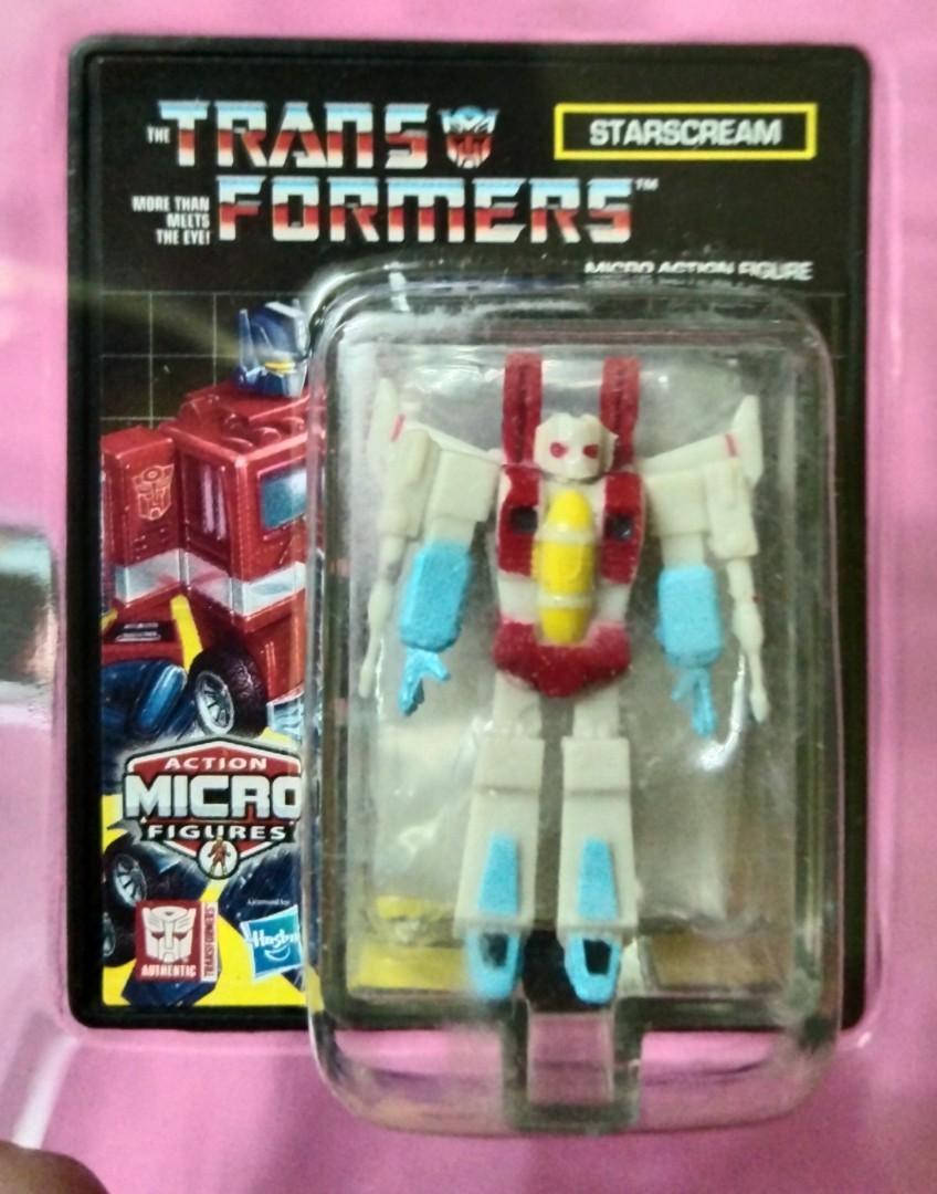 World's Smallest Transformers Micro Action Figures Starscream