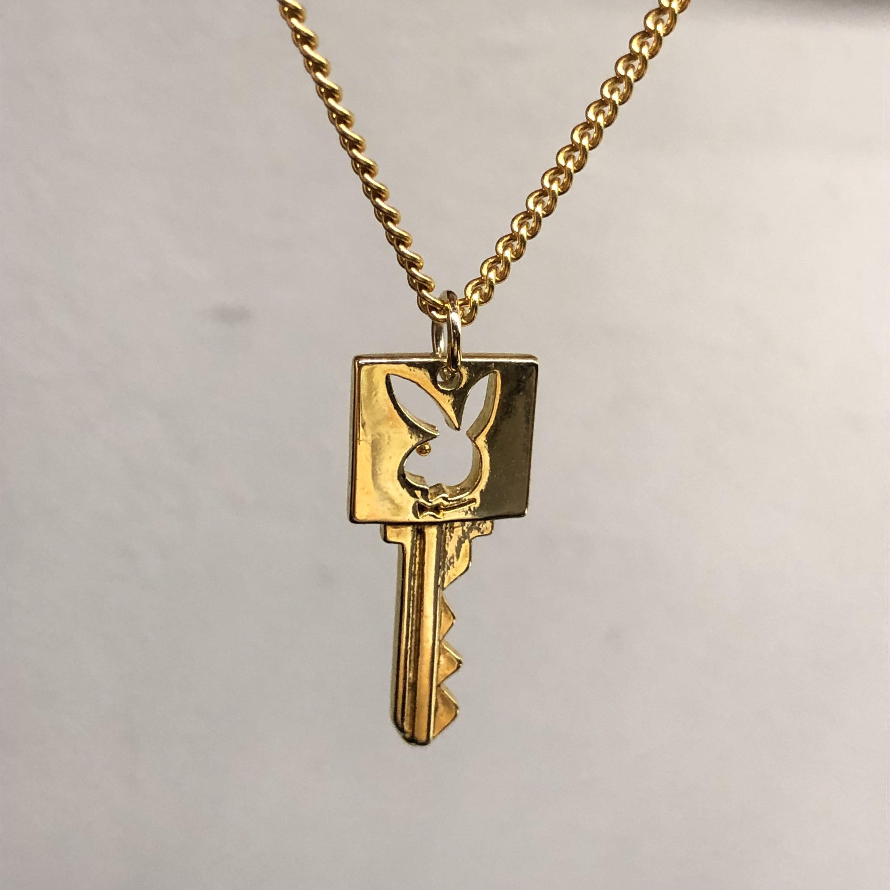 Supreme Playboy Gold Necklace 14k - アクセサリー