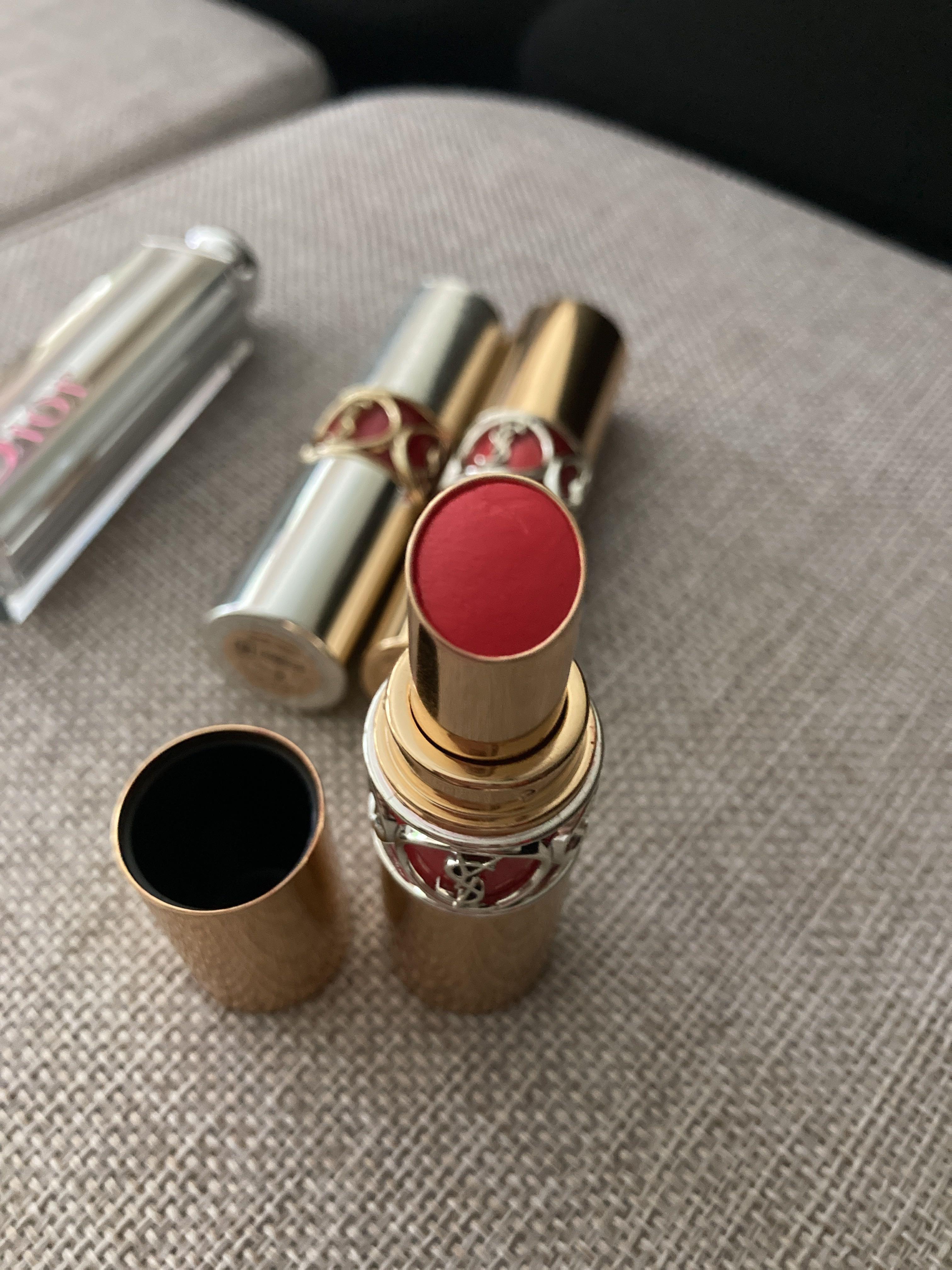 YSL lipstick, Beauty & Personal Care, Face, Makeup on Carousell