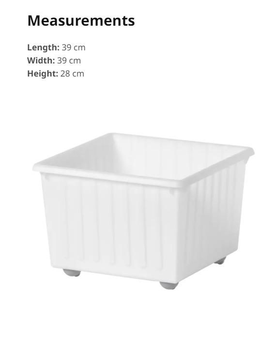 5 x IKEA storage with lids and wheels, Furniture & Home Living, Home