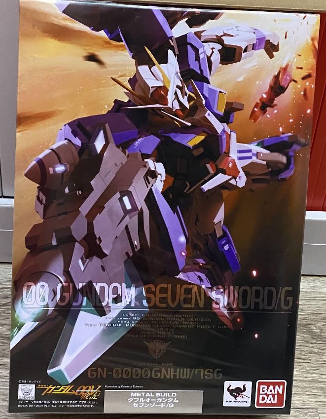 全新未開 bandai metal build gundam mb 00 高達 七劍 seven sword, 興趣及遊戲, 玩具 & 遊戲類 ...