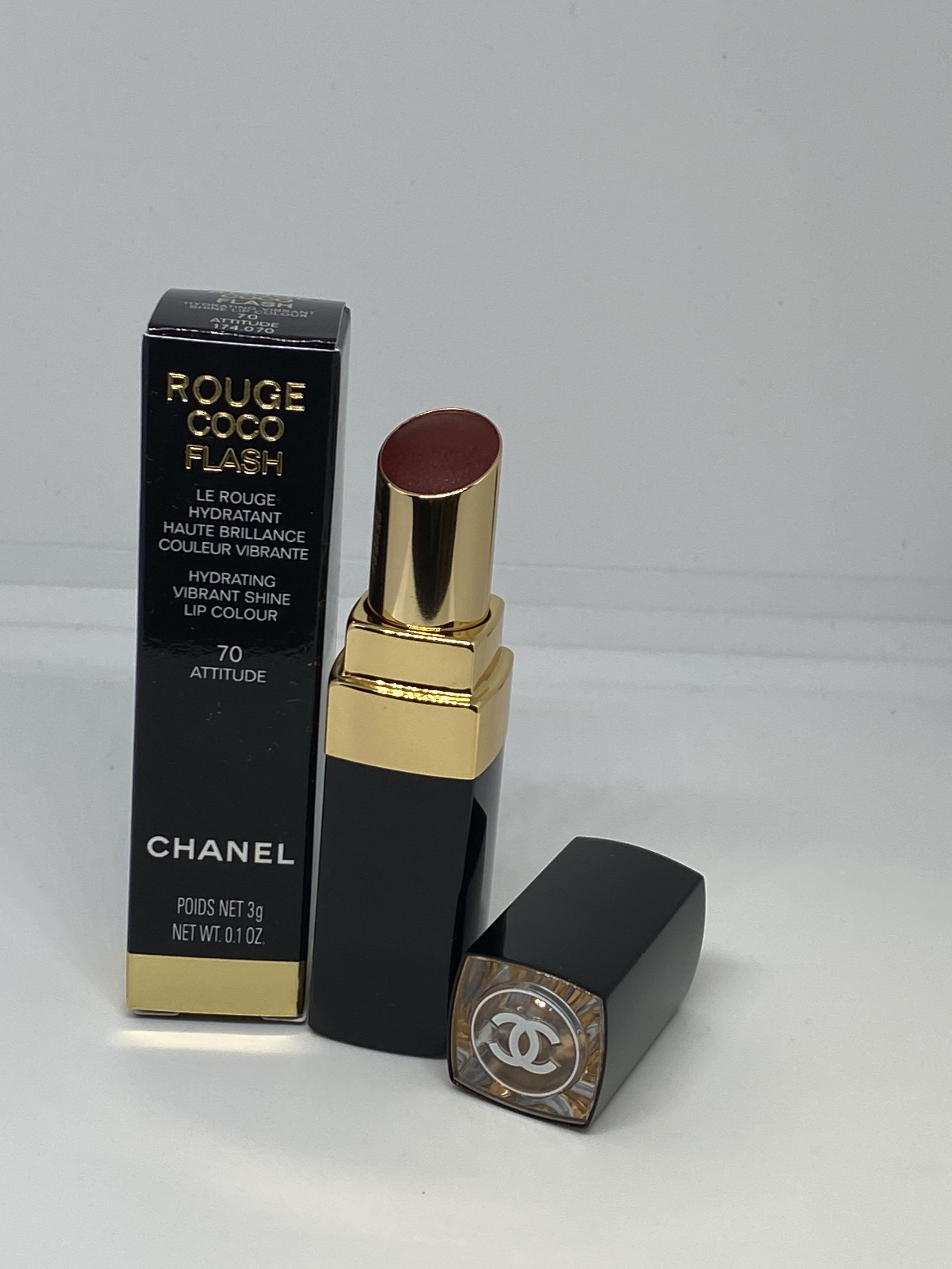  CHANEL Chanel Lipstick Women's Rouge Coco Shine Lipstick Tin  Trip ROUGE COCO (428-Legend) : Beauty