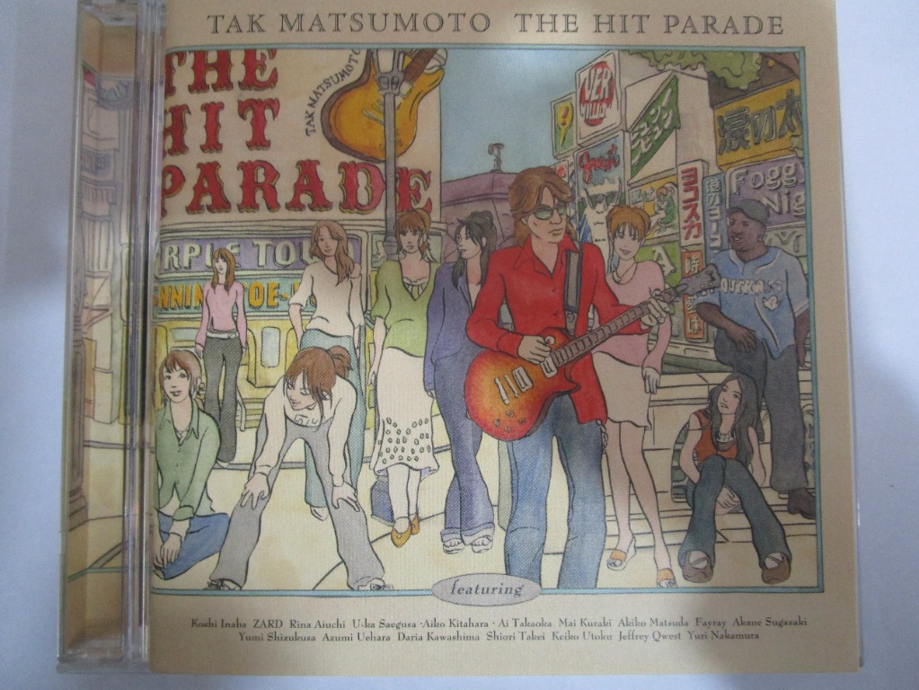 松本孝弘Tak Matsumoto - The Hit Parade 日版稻葉浩志ZARD 倉木麻衣