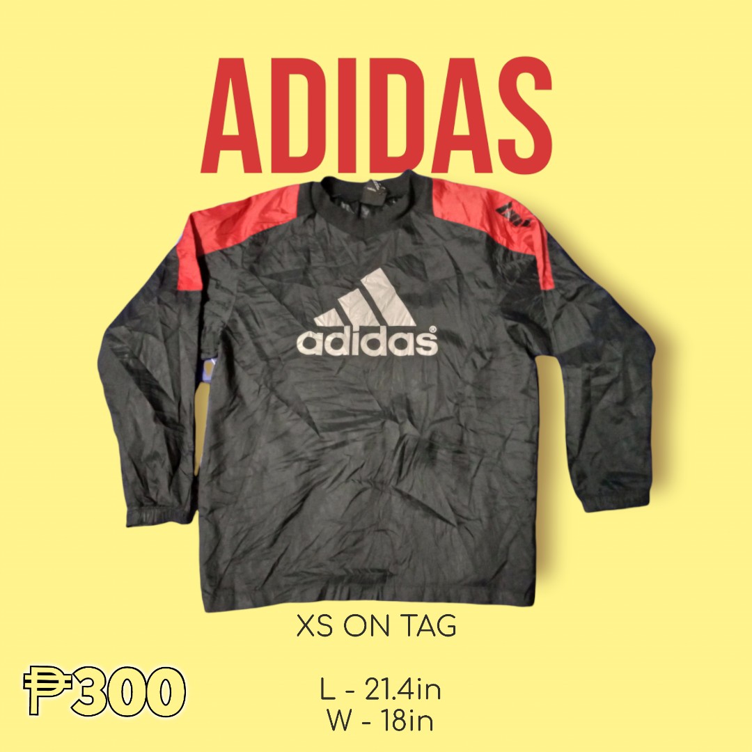 adidas windbreaker sweater