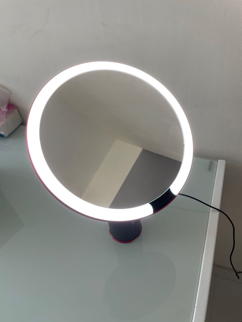 Make up table mirror AMIRO lightening Mirror with charger, Everything