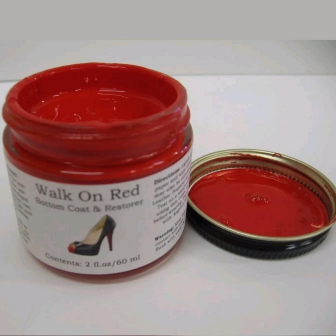 ANGELUS Walk On Red Christian Louboutin Sole Touch Up Paint 2oz