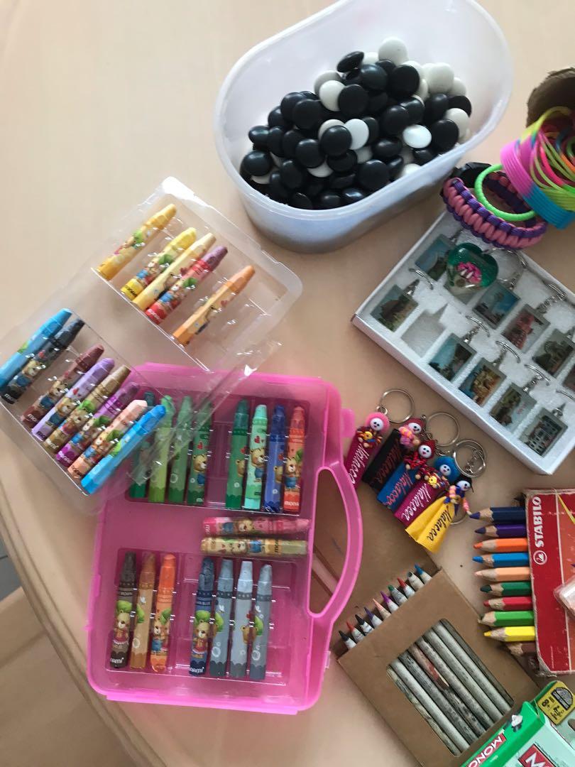 Assorted Craft Supplies Set, Hobbies & Toys, Stationery & Craft, Craft ...