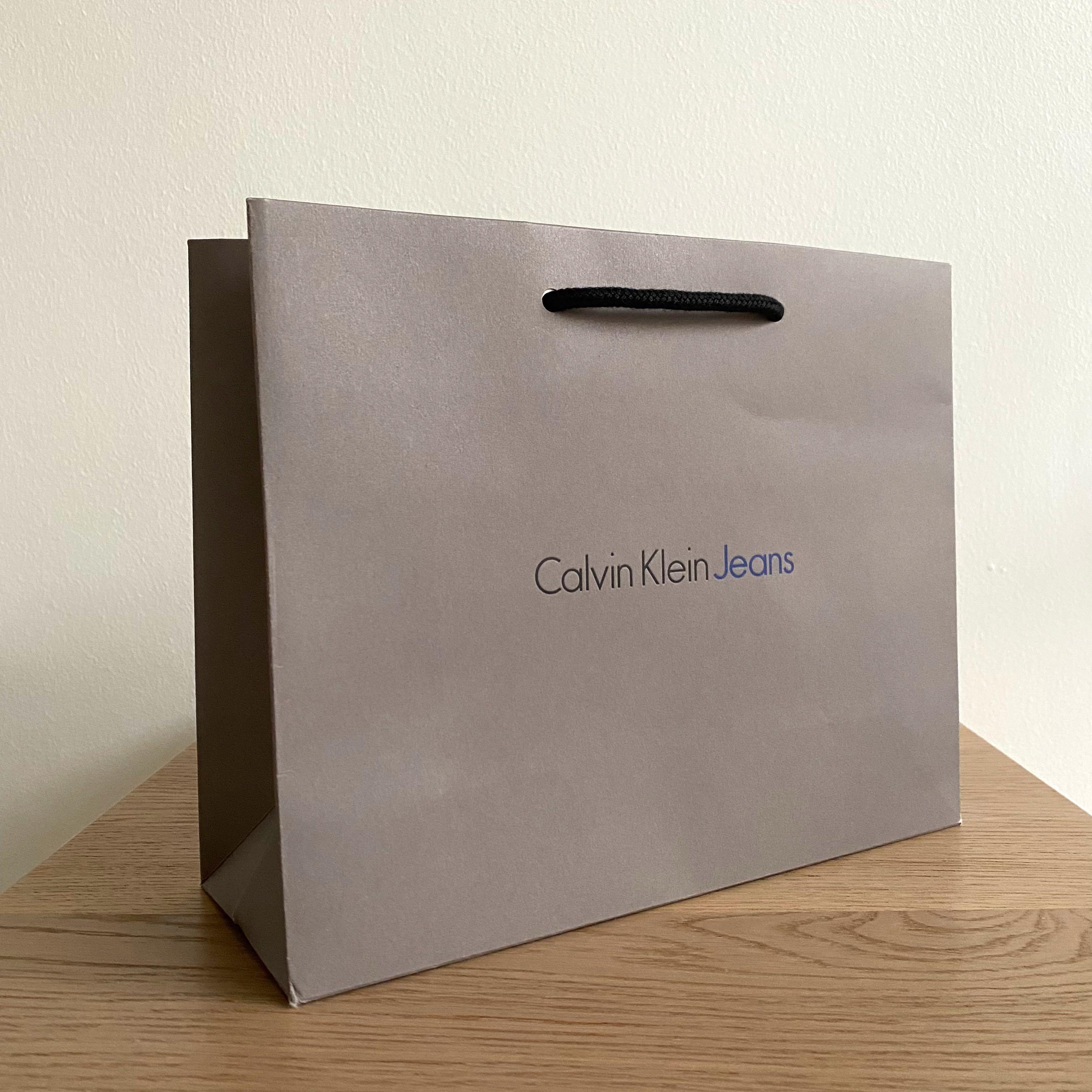 Calvin klein paper bag sale