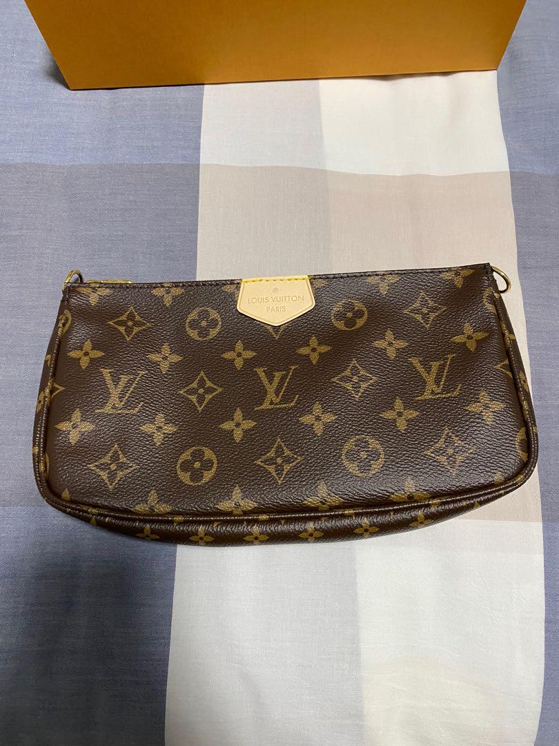 Authentic Louis Vuitton Multi Pochette Army Green – Esys Handbags