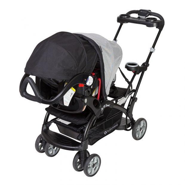 Baby Trend Sit N Stand Ultra Double tandem Stroller Babies