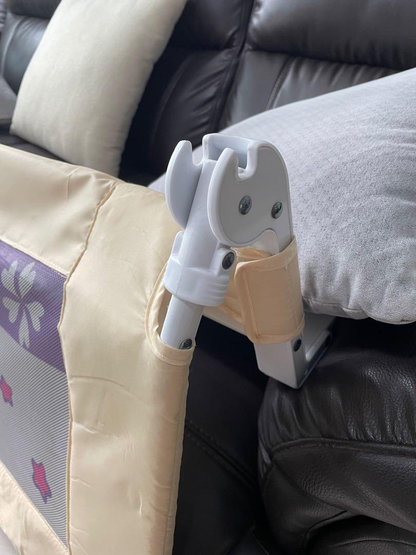 Bed Guard to prevent Baby roll off bed + baby chair, Babies & Kids