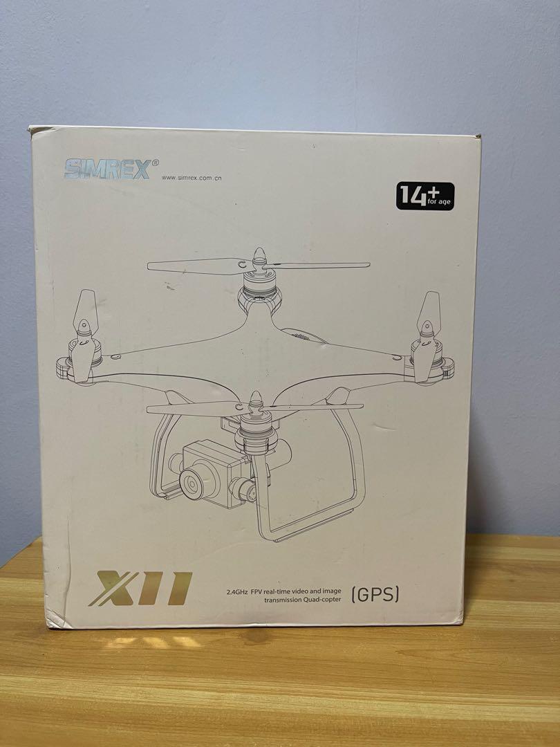 simrex x11 upgraded gps drone with 1080p hd camera