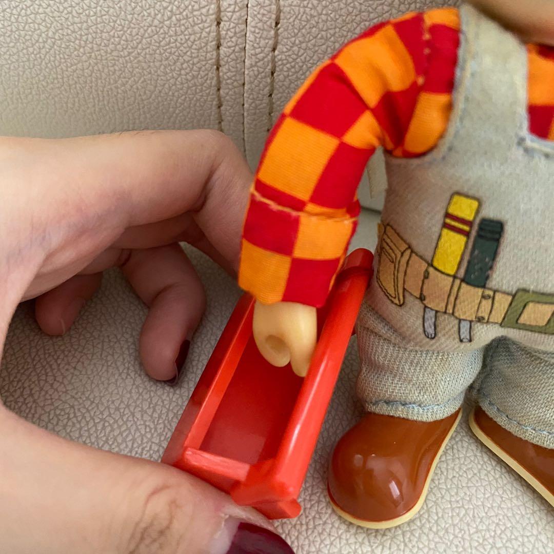 Jackhammer Bob The Builder Plush Toy Boneka Bob The Builder