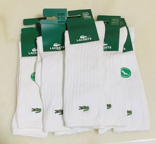 Lacoste socks sale outlet