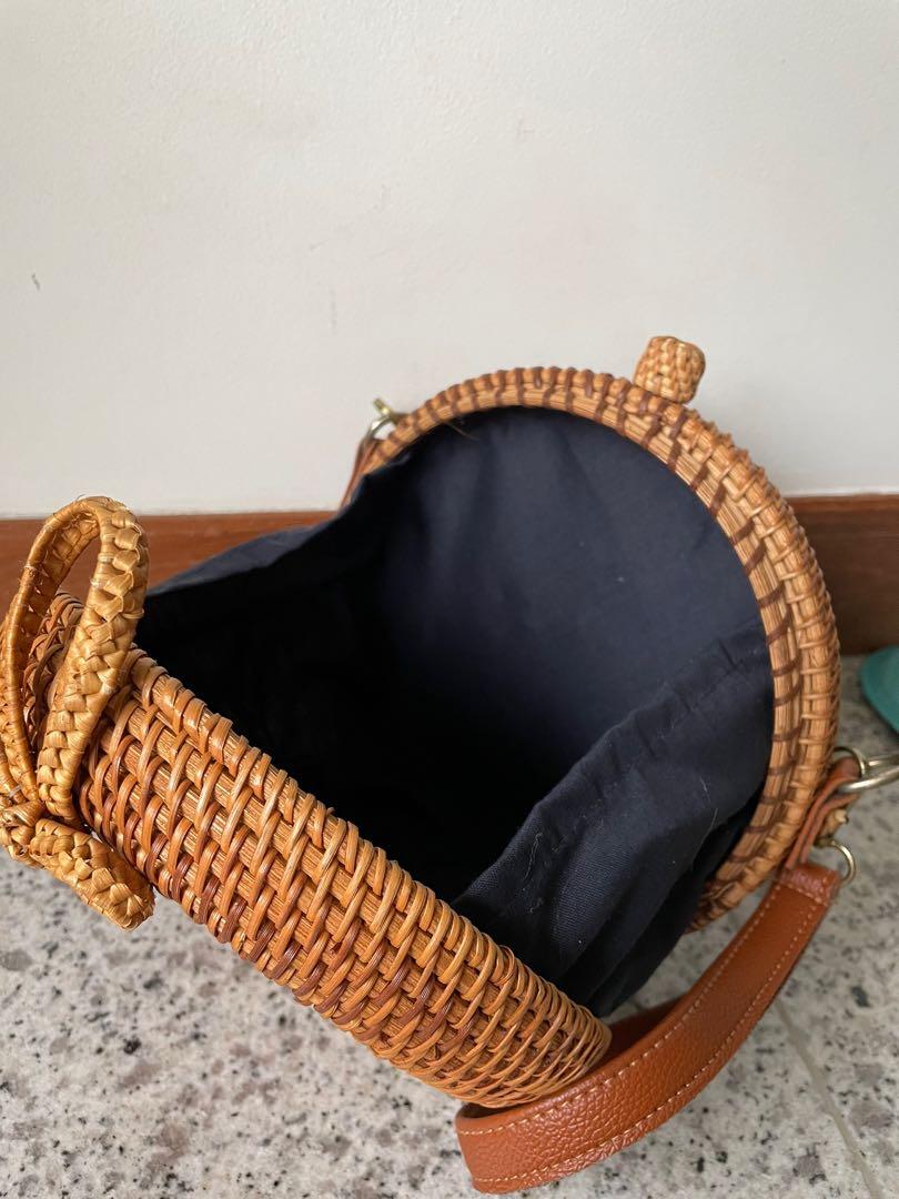 Rattan sales bag online