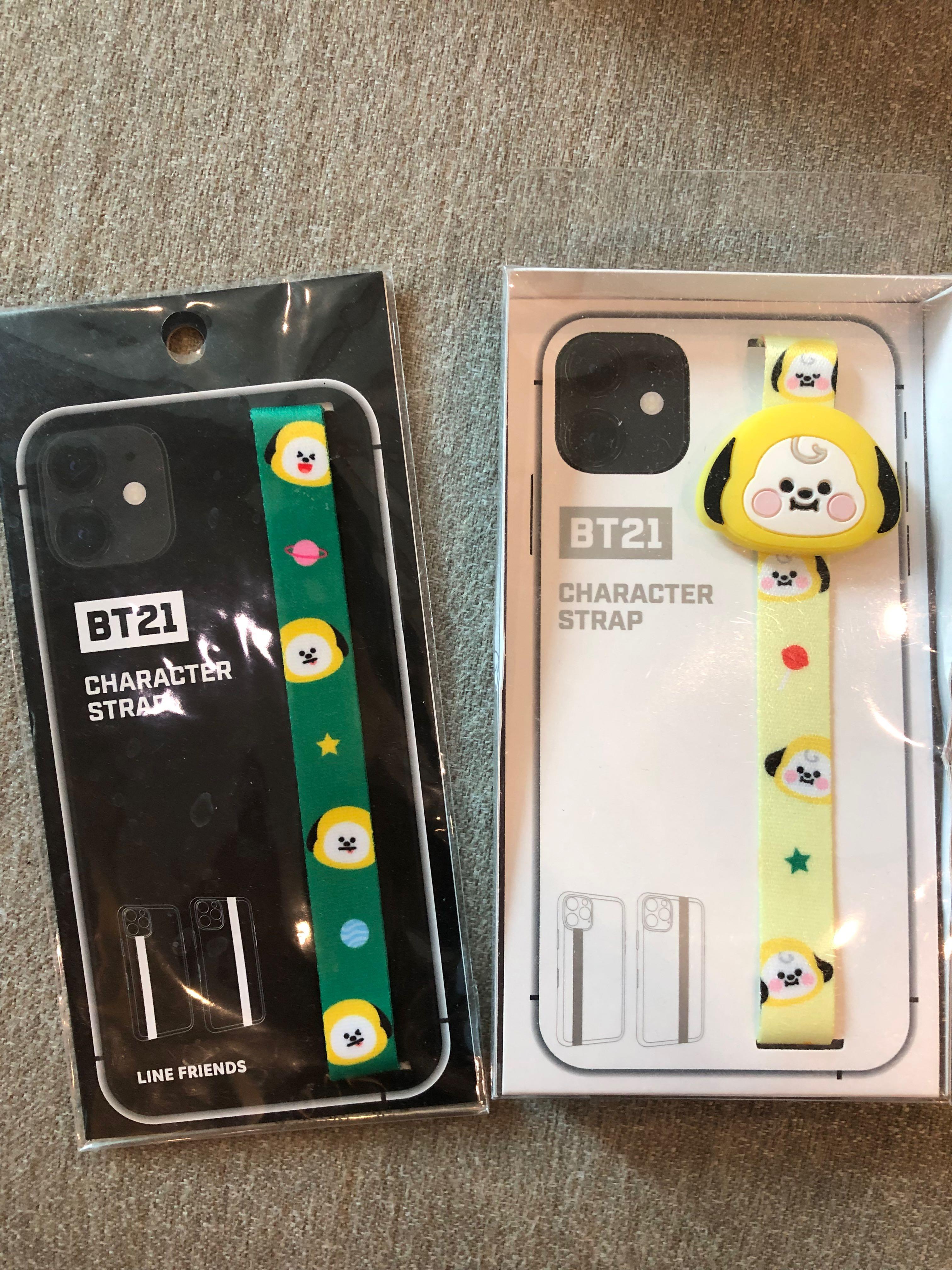 BT21 BTS Chimmy Jimin mobile phone strap, Mobile Phones & Gadgets ...