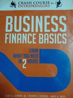 Business Finance Basics - Crash Course for Entrepreneurs