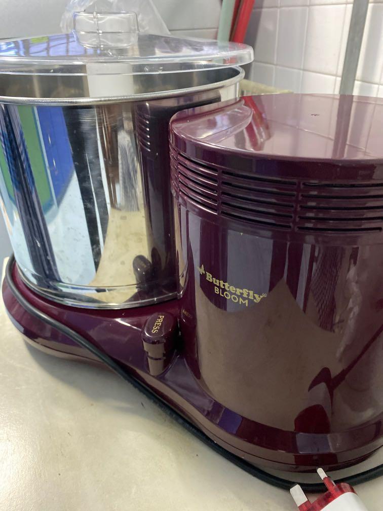 butterfly bloom table top wet grinder