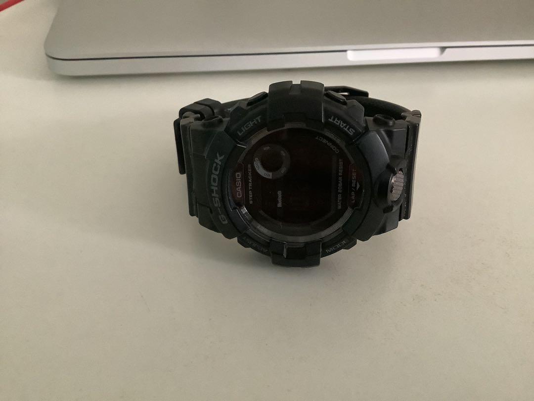 Casio g shock g squad GBD 800 black with Bluetooth