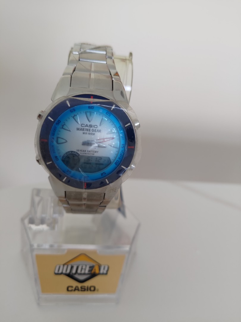 Casio marine gear wr100m price on sale
