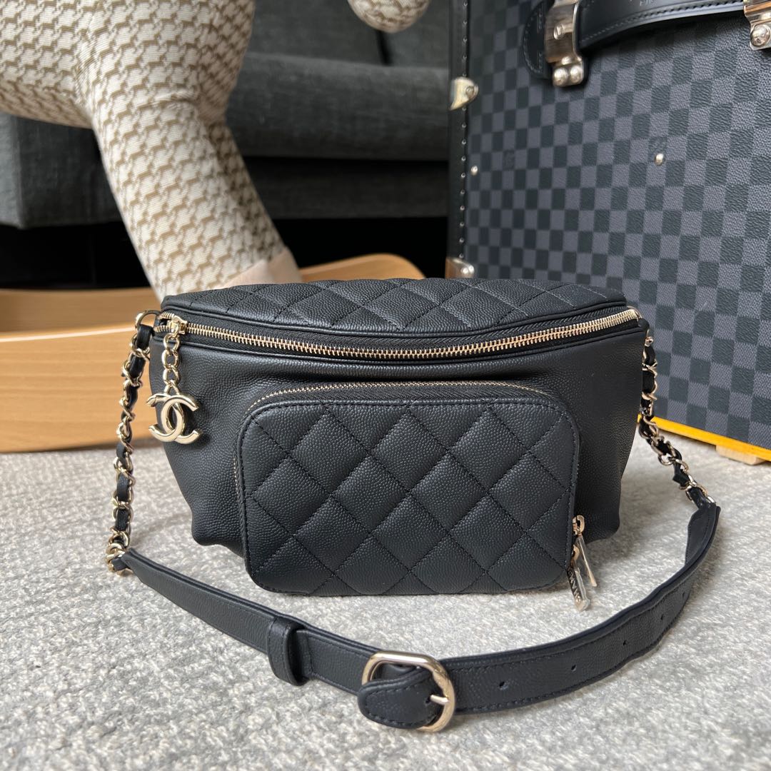 Chanel business sales affinity waist bag