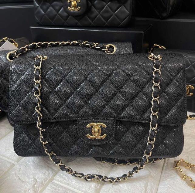 🍞 [SOLD ON IG] VINTAGE CHANEL BEIGE CLASSIC FULL FLAP BAG 23CM LAMBSKIN  SMALL 24K GHW GOLD HARDWARE / mini clair dark light cf, Luxury, Bags &  Wallets on Carousell