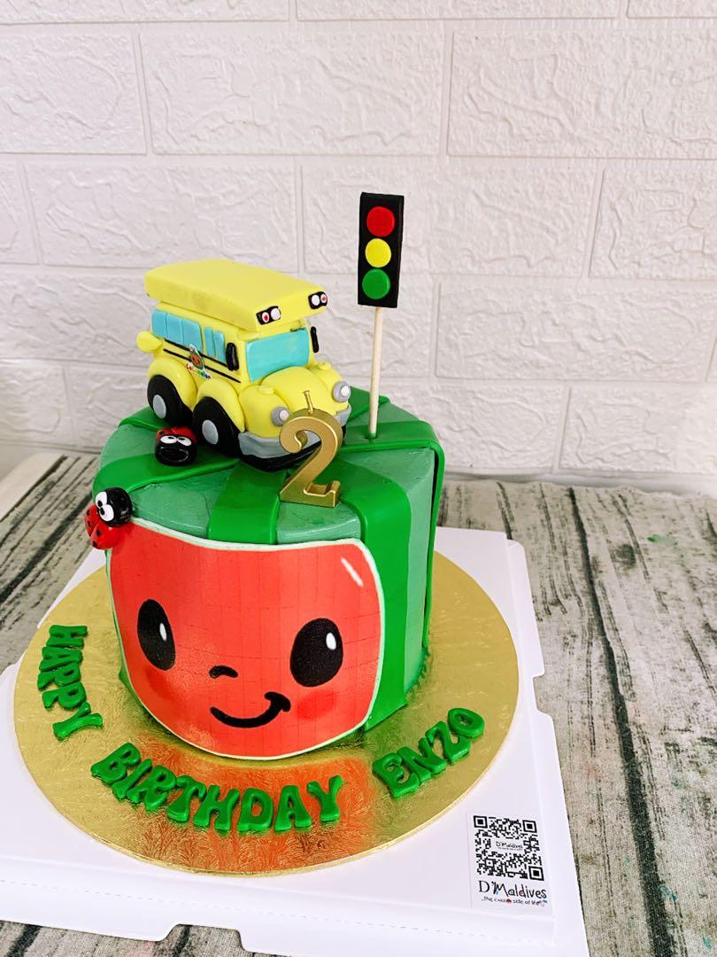 Tayo Bus theme birthday cake for Mikhael!! #tayolittlebus #tayobuscake  #kekbirthdaypenang | Instagram