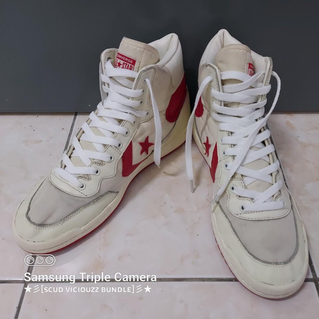 Converse fastbreak nylon high deals top