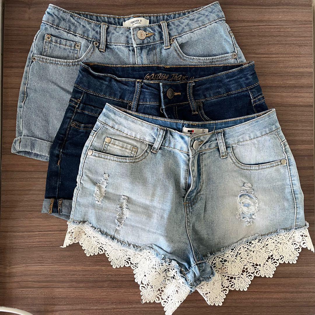 denim shorts clearance, Women's Fashion 