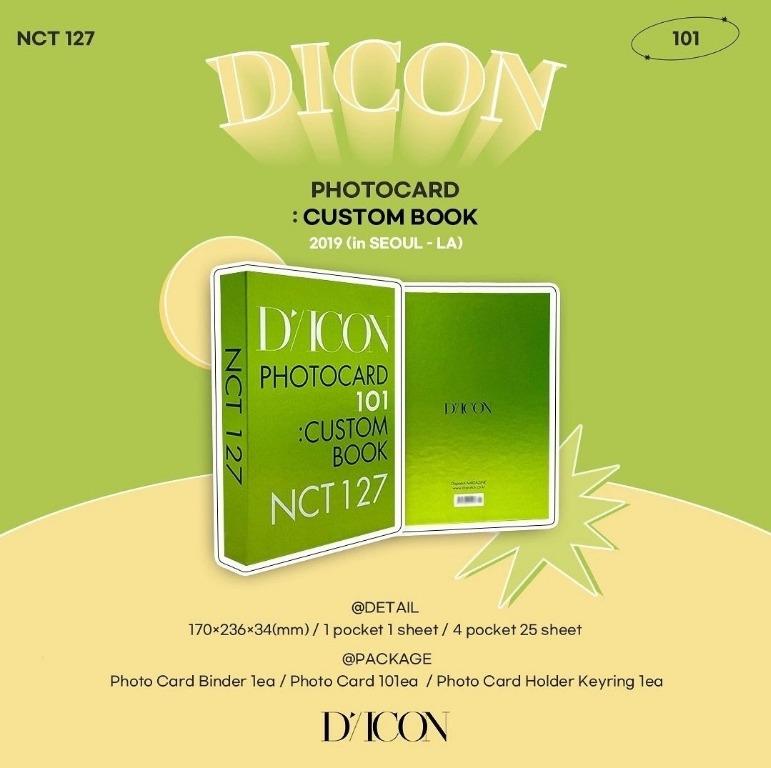 DICON 101 PHOTOCARDS NCT, Hobbies & Toys, Memorabilia & Collectibles, K ...