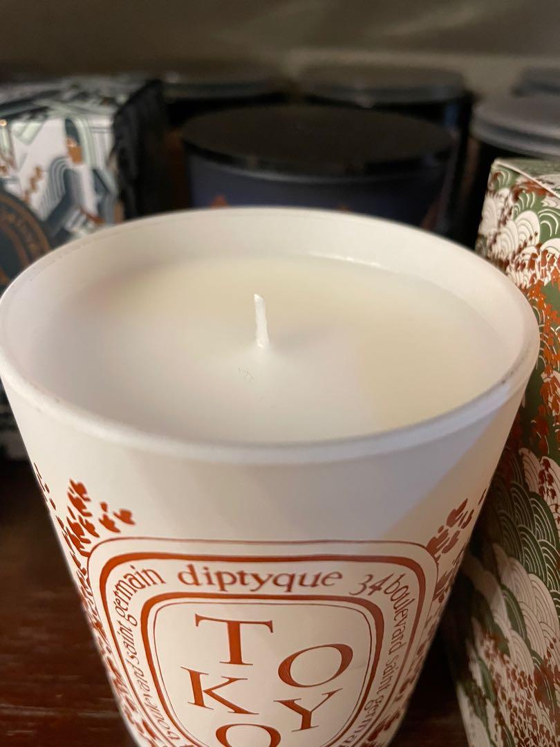 Diptyque Tokyo Candle Limited Edition City Candle, Furniture & Home Living, Home Fragrance on