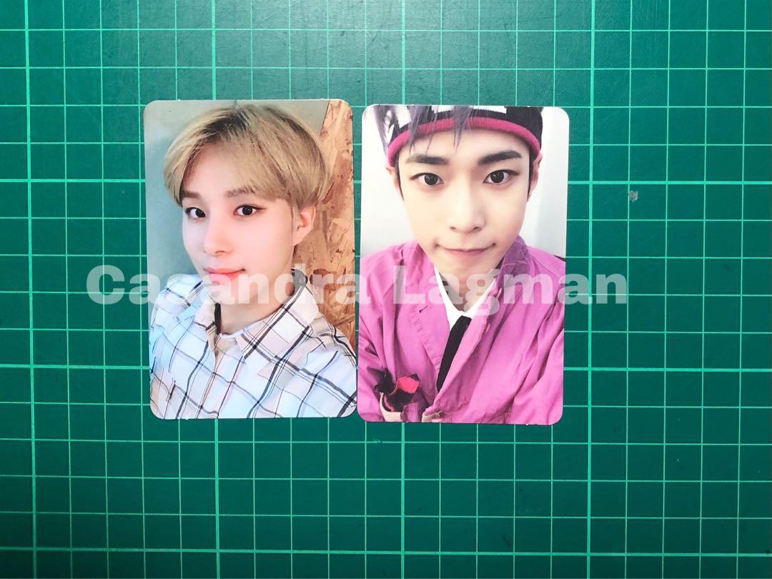 Doyoung (cherry bomb) pc & Jungwoo (superhuman) pc, Hobbies & Toys