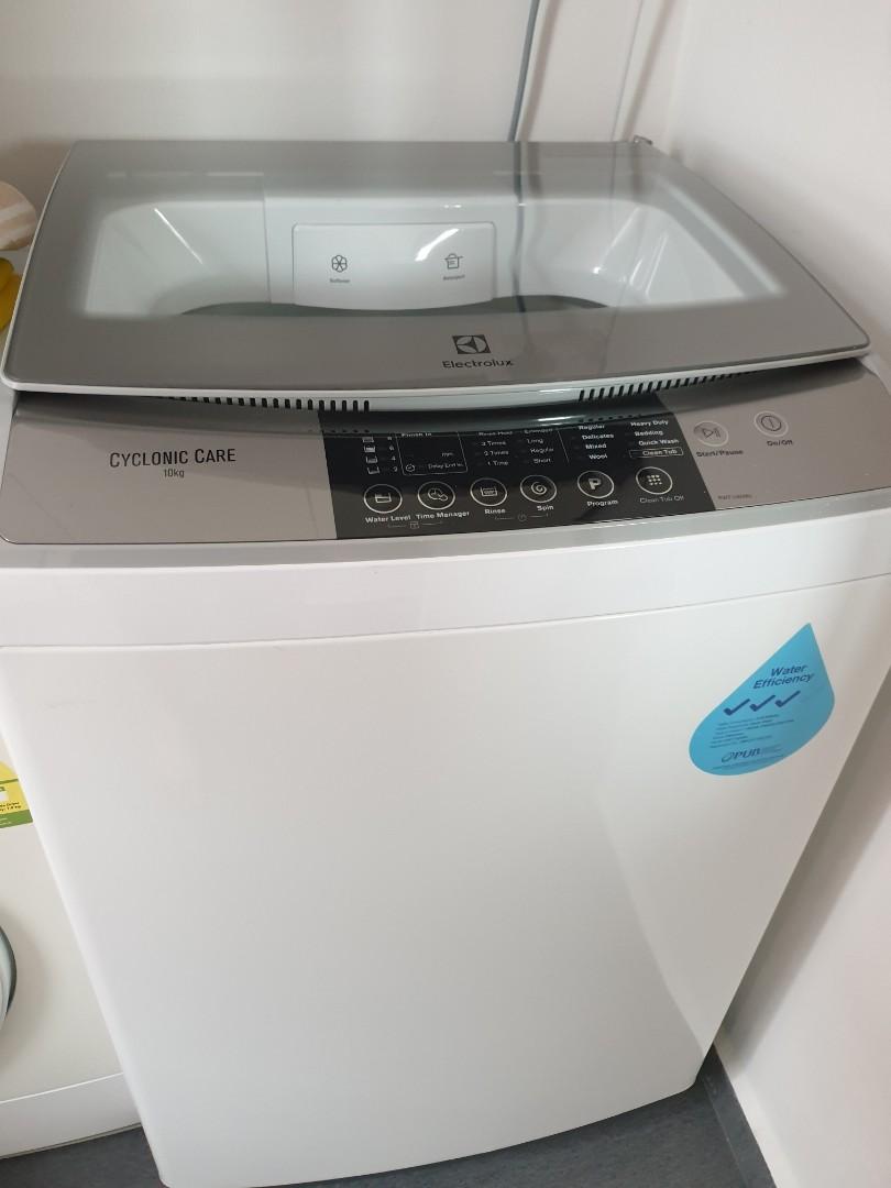Electrolux 10kg washer, 3 ticks, TV & Home Appliances, Washing Machines