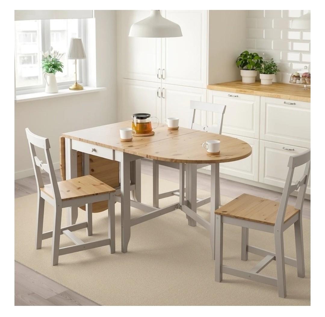Ikea gamleby sales table and chairs