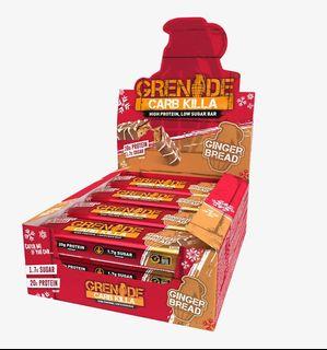 GRENADE BARS- Gingerbread