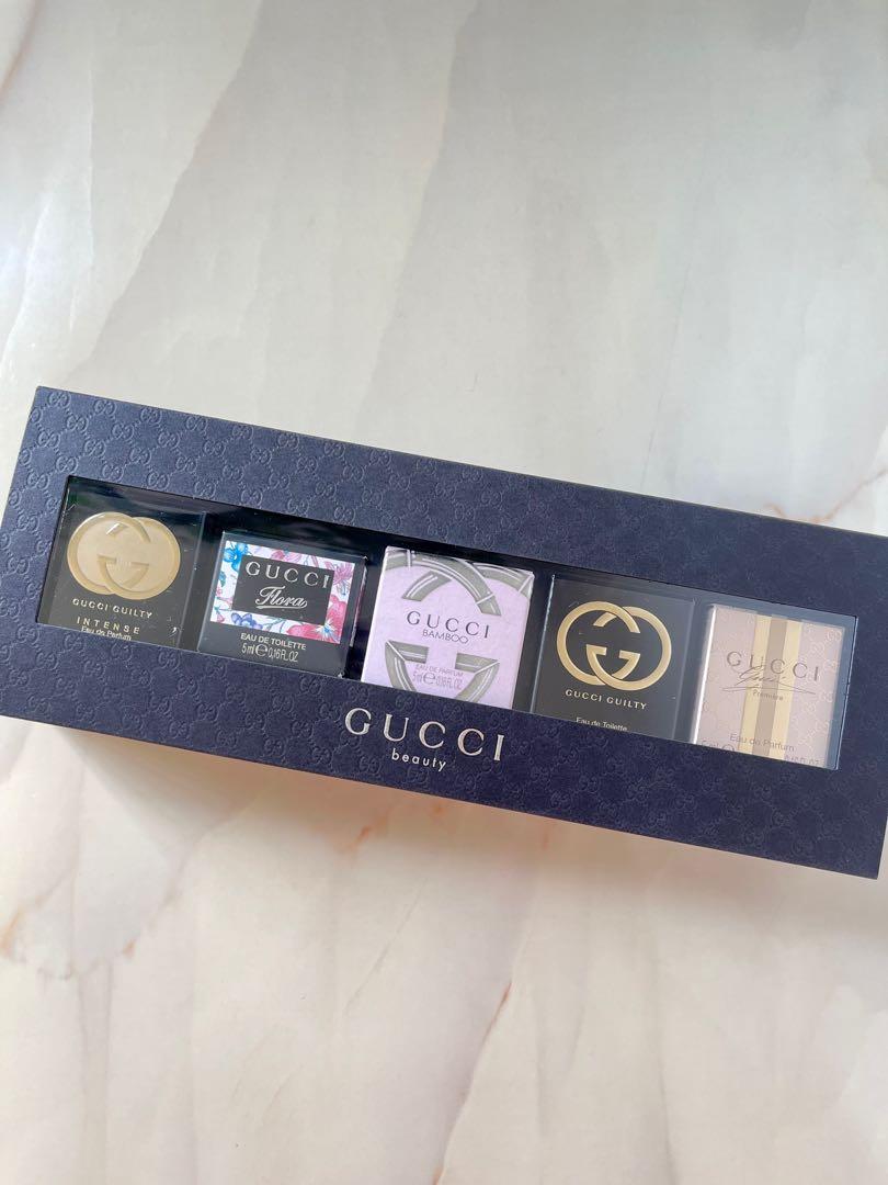 Gucci Beauty Miniature Perfume Travel Set 5 x 5ml