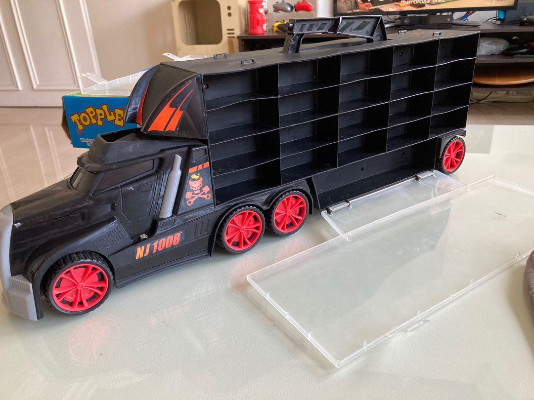 Hot Wheels Storage Truck Hobbies And Toys Toys And Games On Carousell 1508