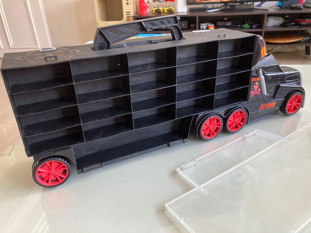 Hot wheels storage truck, Hobbies & Toys, Toys & Games on Carousell