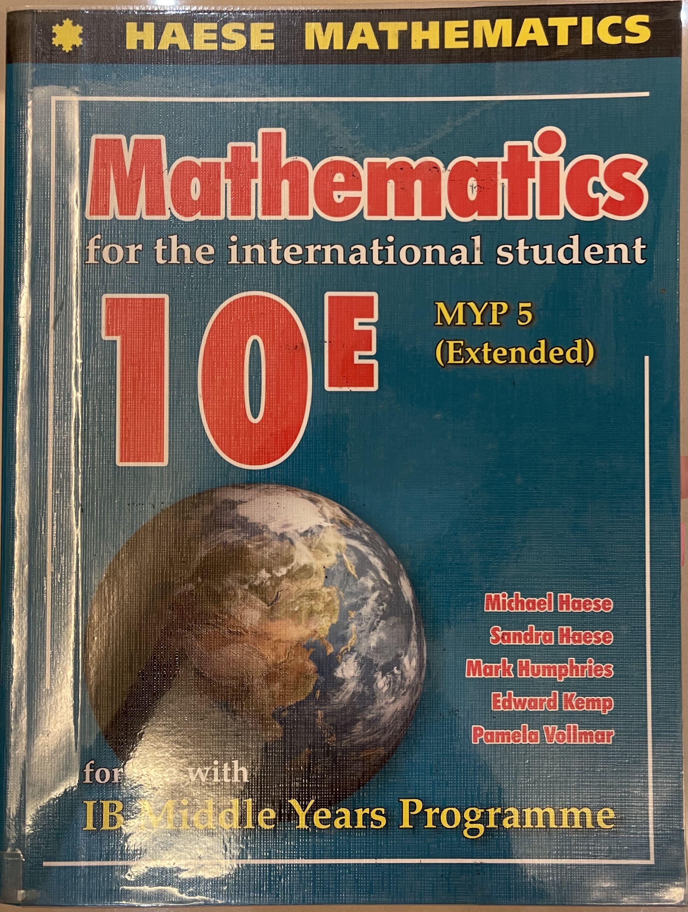 Ib Haese Math Textbook 10e Hobbies And Toys Books And Magazines